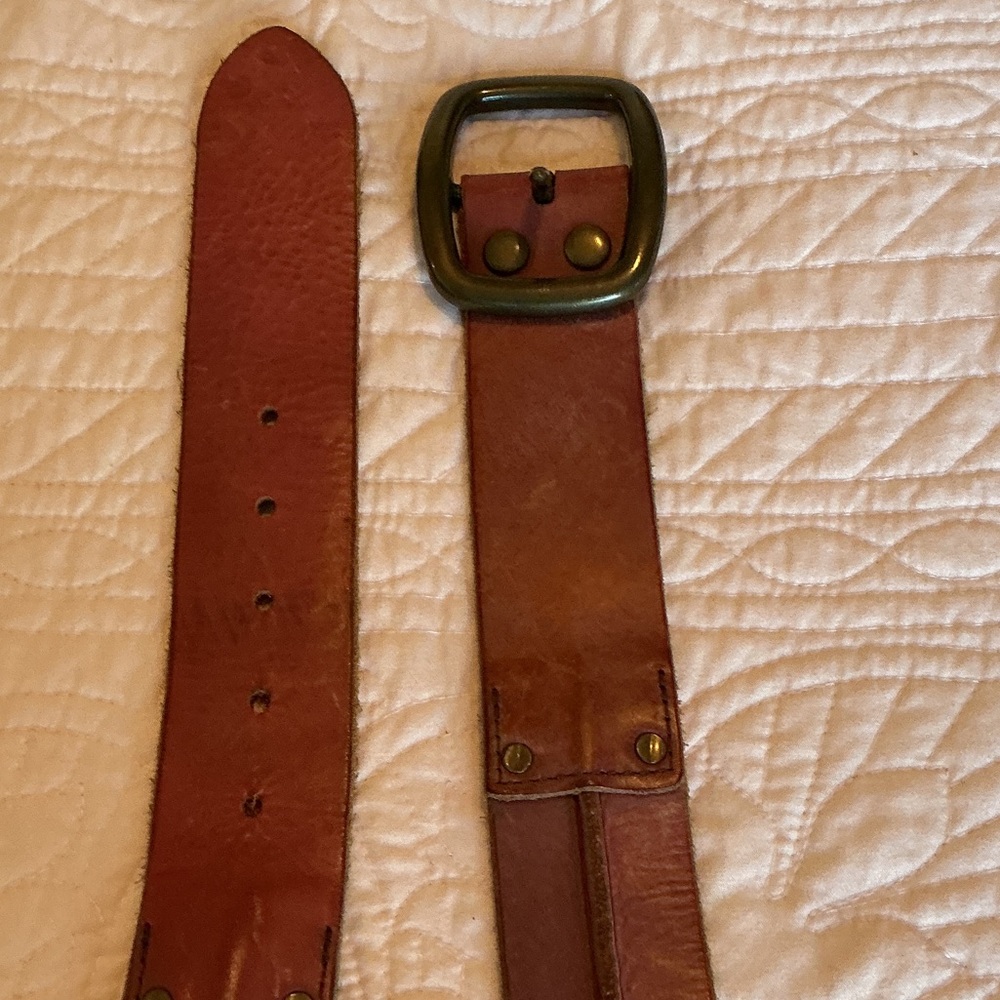 Lucky Brand Brown Leather Belt